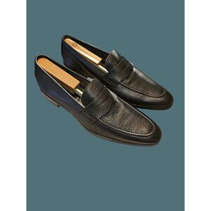 Too Boot New York Adam Derrick Texured Leather Penny Loafer Shoe Men Size 12